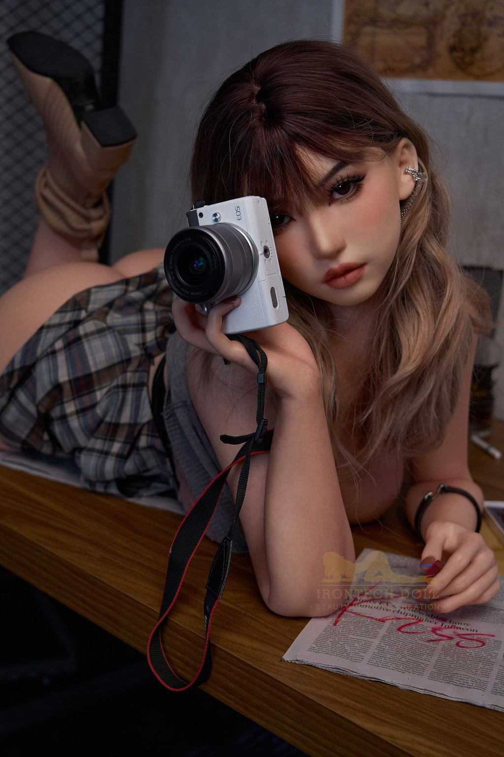 IRONTECH 160cm (5ft3) H-cup Silicone Sex Doll S20 Suki