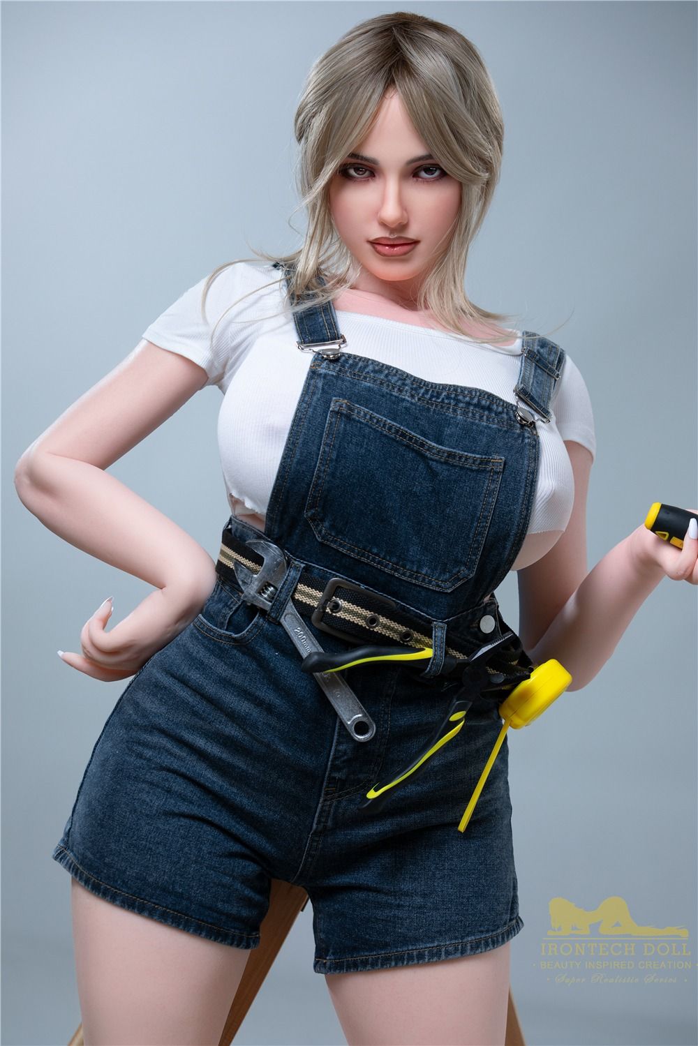 IRONTECH 160cm (5ft3) H-cup Silicone Sex Doll S17 Luna